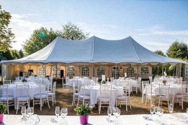 Chateau la Durantie Marquee